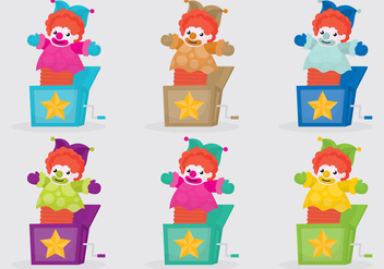 Jack In The Box Vectors - Kostenloses vector #317451